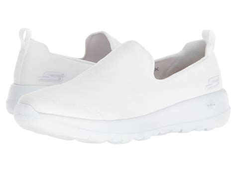 Lyst - Skechers Go Walk Joy - Gratify (white) Women's Slip On Shoes in White