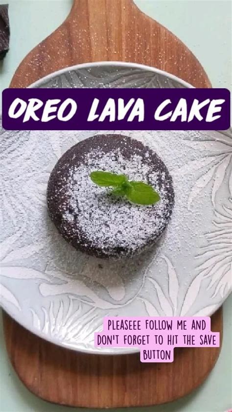 Oreo lava cake | moist chocolate cake | Lava cakes, Oreo cake, Oreo