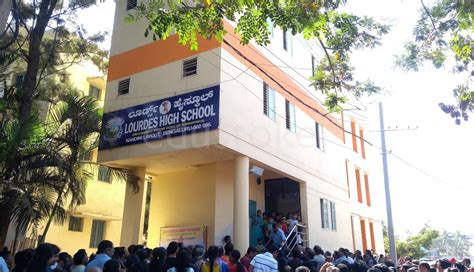 St Lourdes High School Saint Lourdes High School Bengaluru Karnataka - School Walls