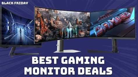 Best Gaming Monitor Deals on Black Friday 2023