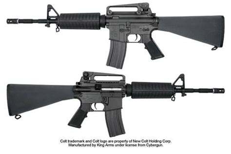 King Arms Colt M4 & FN M16A4 AEGs | Popular Airsoft