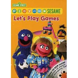 Sesame Street Play With Me Sesame: Let's Play Games: CD ROM : Sesame Workshop : Free Download ...