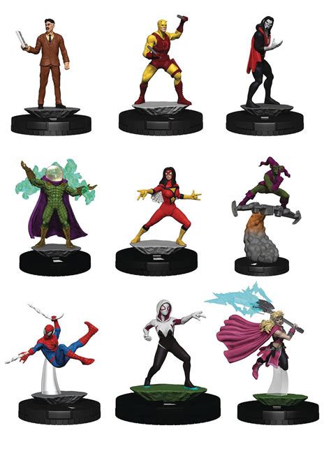 JUL229423 - MARVEL HEROCLIX SPIDER-MAN BEYOND AMAZING BOOSTER BRICK ...