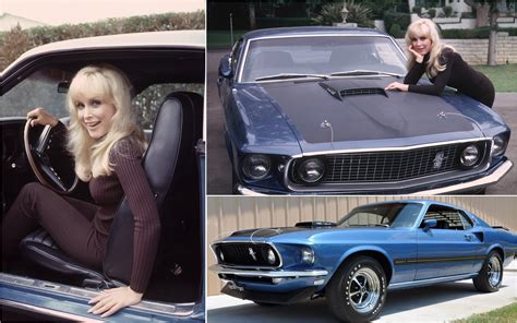 Barbara Eden in her 1969 428 Cobra Jet Mach 1, 1970 (xpost from r ...