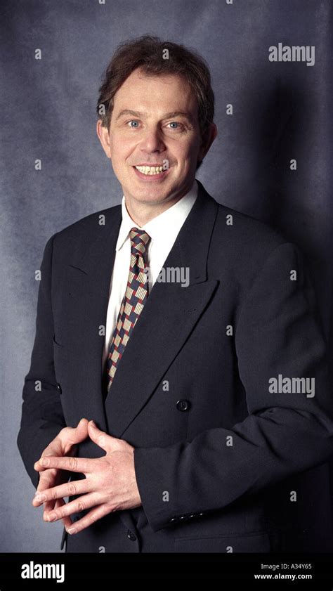 Tony Blair. Former British Prime Minister and Labour leader Stock Photo - Alamy