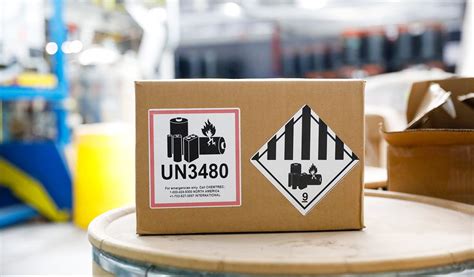 Lithium Ion Battery Shipping Label Printable