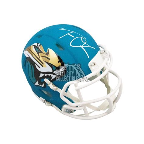 Trevor Lawrence Autographed Jacksonville Jaguars AMP Mini Football ...