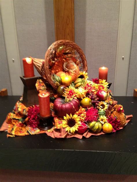 Thanksgiving Decor Guide selected just for you #creativefalldecortips | Fall church decorations ...