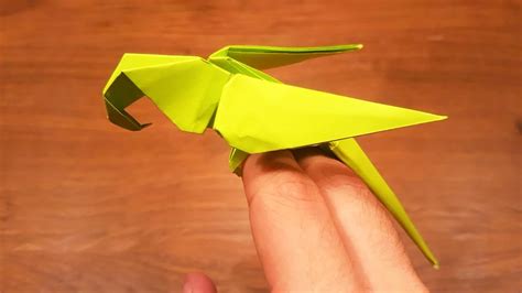 Origami ideas: Origami How To Make A Parrot