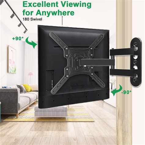 Swivel Full Motion TV Wall Mount | Fits 23-42 Inch TVs ...