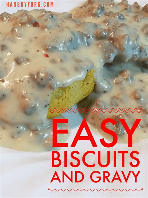 Easy Biscuits and Gravy Recipe