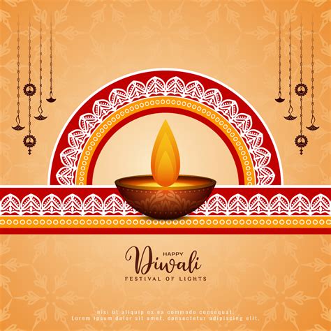 Happy Diwali festival celebration ethnic religious background design ...