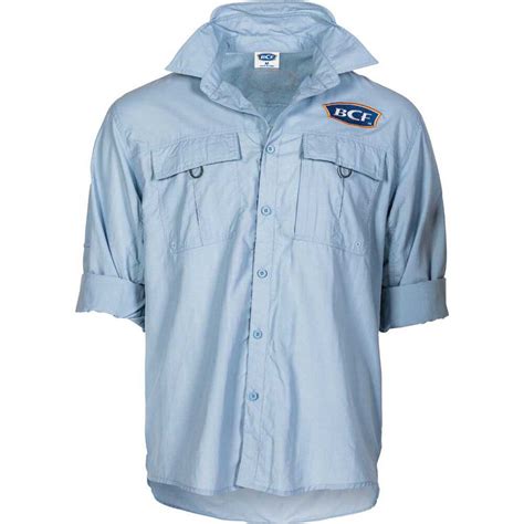 BCF Men's Long Sleeve Fishing Shirt Spray 5XL | BCF