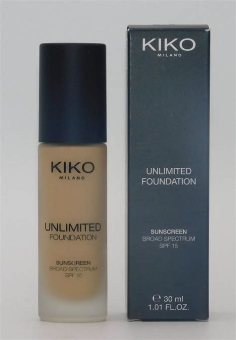 KIKO Milano Unlimited Foundation SPF 15 WB30 1.01 Oz >>> This is an Amazon Affiliate link. For ...