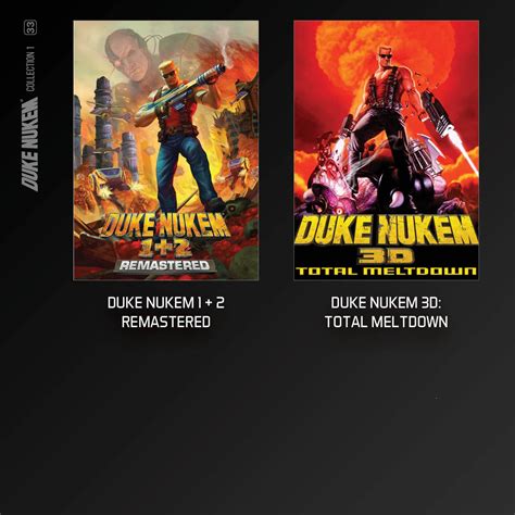 #33 Duke Nukem Collection 1 - Evercade Cartridge