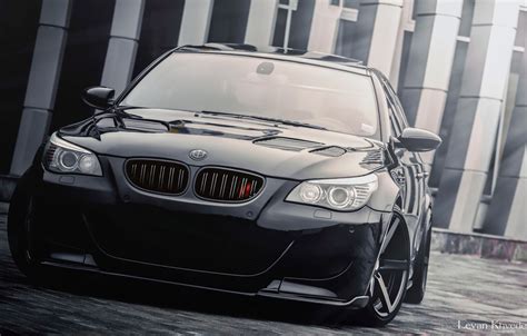 Download Photo Wallpaper Bmw, Black, E60 - Bmw M5 E60 Black On Itl.cat