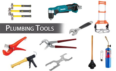 Plumbing Tools List Name