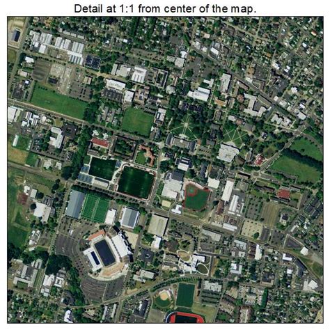 Aerial Photography Map of Corvallis, OR Oregon