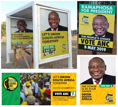 ANC 2019 campaign posters: Credit: ANC/ Authors | Download Scientific ...