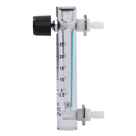 Air Flowmeter, Air Flow Meter Air Flowmeter Control Valve 2.5-25 LPM Flowmeter Suitable for Air ...