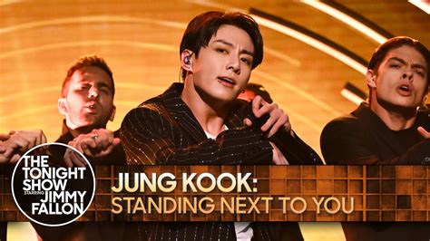 Jung Kook 'Standing Next to You' & Talks New Single Going Platinum ...