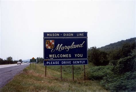 Maryland Welcomes You | Maryland, State signs, Miss maryland