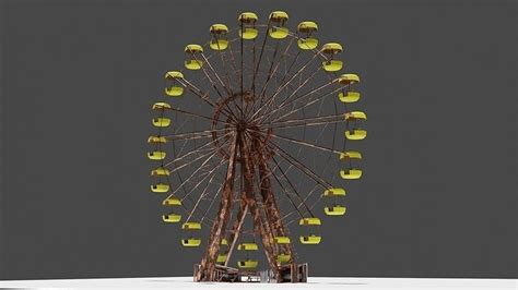 Chernobyl ferris wheel 3D model | CGTrader