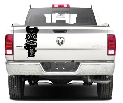 Ram Tailgate Decals - Etsy