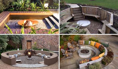 21 Awesome Sunken Fire Pit Ideas To Steal for Cozy Nights - WooHome