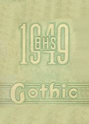 Bloomington High School - Gothic Yearbook (Bloomington, IN), Covers 1 - 15