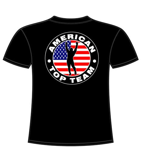 Original Logo T-shirt Black - American Top Team