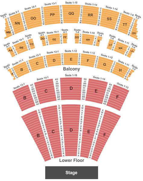 Music Hall At Fair Park Seating Chart & Maps - Dallas