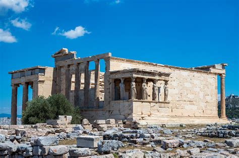 Maidens welcoming the Greek Gods | - @ Old Temple of Athena … | Flickr