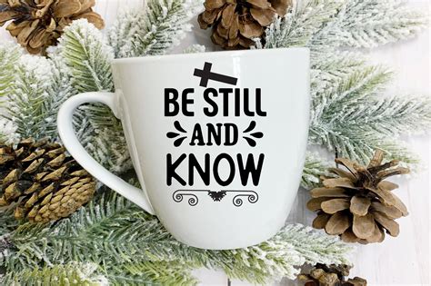 Be Still and Know Graphic by TeeKing124 · Creative Fabrica