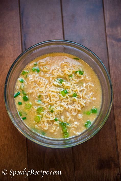 Egg Drop Ramen Microwave - speedyrecipe.com | Top ramen recipes, Easy ramen, Egg drop ramen