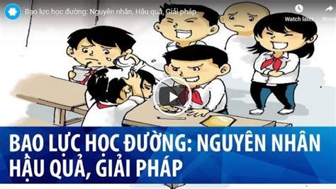 Bạo lực học đường: Nguyên nhân, hậu quả, giải pháp | Việt Tân