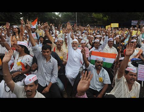 Indian anti-corruption movement (2011) | Biggest protests in history | Pictures | Pics | Express ...