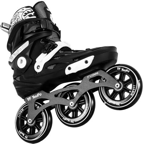 Inline Skates for Men Women, Inline Roller Skate Blades Adult, 3 Wheels ...