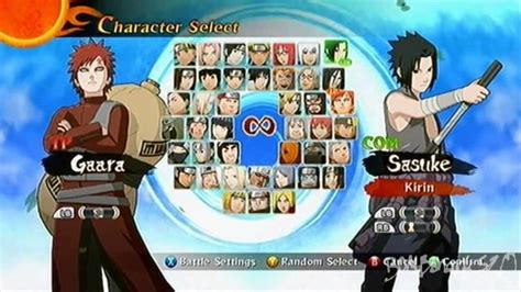 Naruto game characters - mserllu