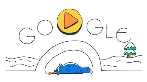 Doodle Snow Games - Day 5 Doodle - Google Doodles