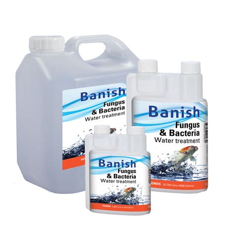 BANISH FUNGUS AND BACTERIA WATER TREATMENT CURE KOI POND DISEASE ...