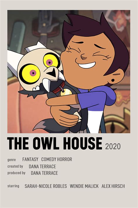 toh the owl house aesthetic movie minimal polaroid poster in 2023 | Owl house, Movie posters ...