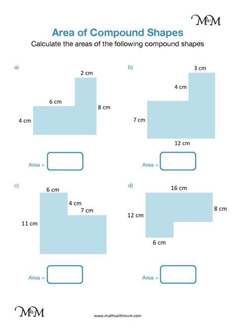 Area of Compound Shapes: Rectangles with Missing Sides - Maths with Mum