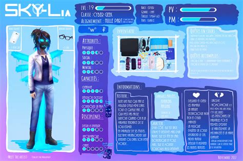 [FR] Meet the artist (template by Manapany) by SKY-Lia on DeviantArt