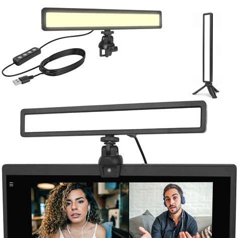 Buy Video Conference Lighting, LUXCEO Zoom Light for Remote Working ...