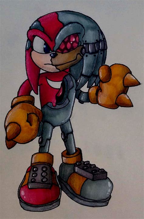 Mecha Knuckles by AnxiousAlex2004 on DeviantArt