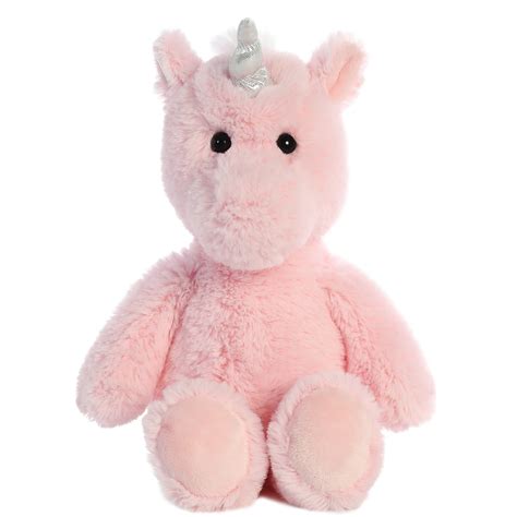 Aurora Cuddly Friends - 12" Unicorn Pink – Teddy Plush Toys, LLC