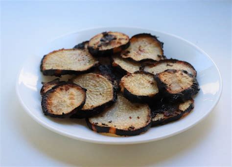 Black Radish Recipe: Miso Roasted Black Radishes - Very Vegan Val