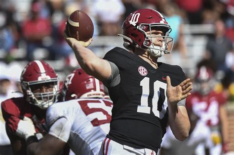 Alabama Football: Quarterback depth chart post-spring