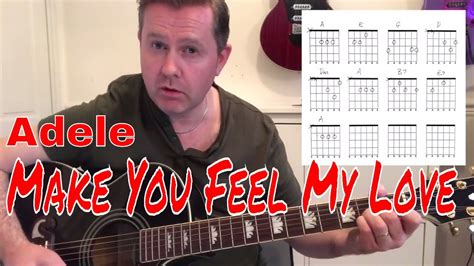 Adele - Make You Feel My Love - Acoustic Guitar Lesson - YouTube